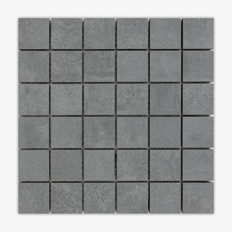 Carreau de mur et de sol en porcelaine 11,75 po x 11,75 po, Argent mat