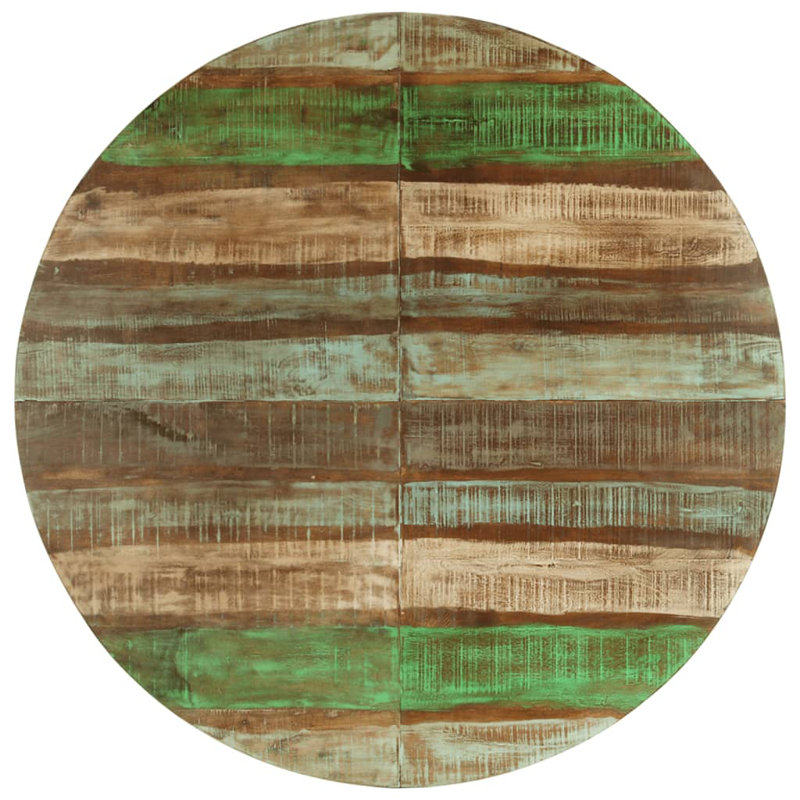 Table de salle à manger 17 Stories 59,1 "X 29,5" en bois massif récupéré, Bois récupéré