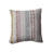  Striped Cotton Throw Pillow