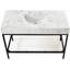 Ensemble de meuble-lavabo simple 48 po Marmo-81900805-81900806