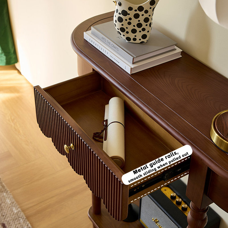 Console Retro, Brun noyer