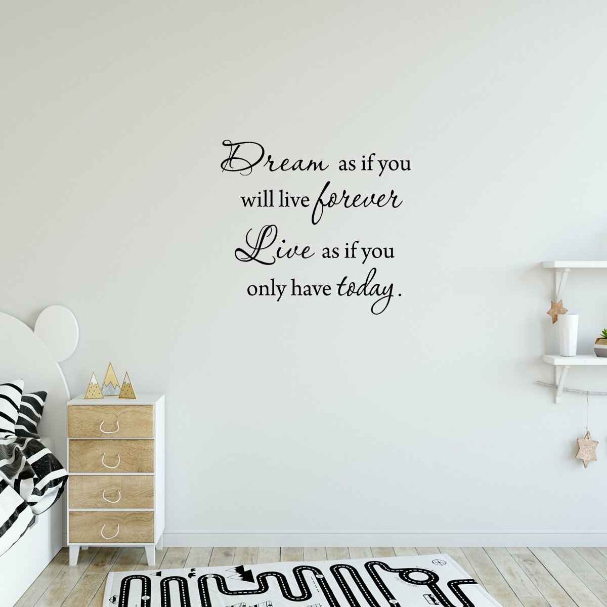 Winston Porter Text & Numbers Non-Wall Damaging Wall Decal & Reviews ...