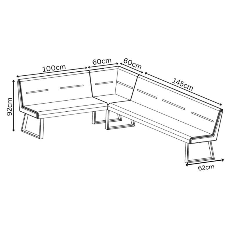 Trini 6 - Person Dining Set