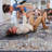 Non-Shedding Blue Rug - Stain For Living, Dining, Bedroom Areas Area Mat Non-Shedding, Living Room, Dining-153939338