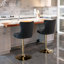 Tabouret pivotant à hauteur réglable Karym-2129603-2129629
