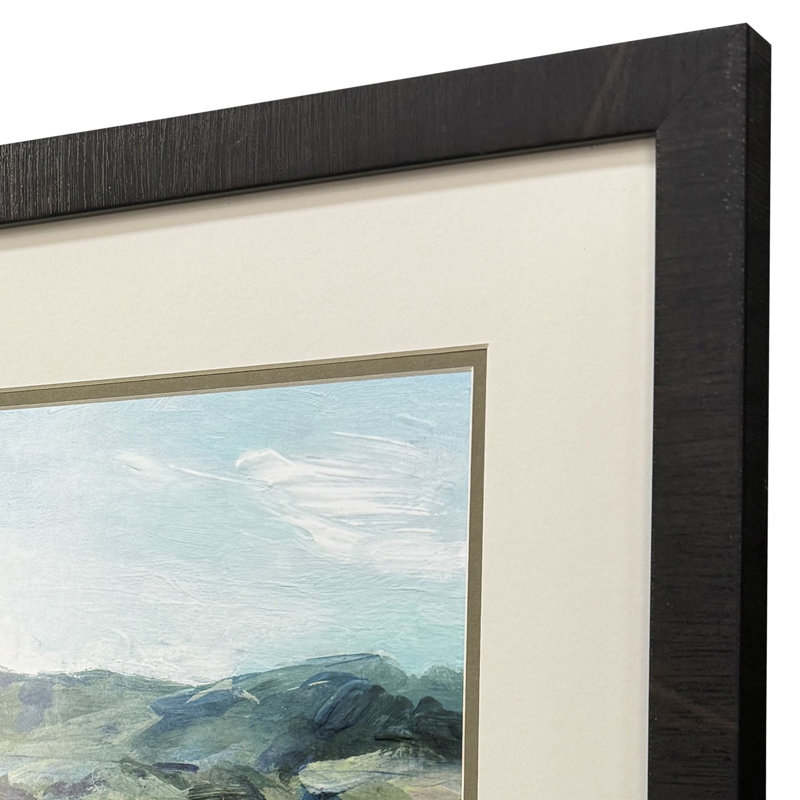 Abstract Landscape Framed Art