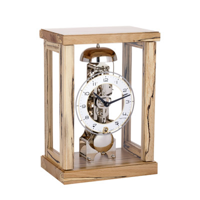 Analogue Wood Mechanical Tabletop Clock