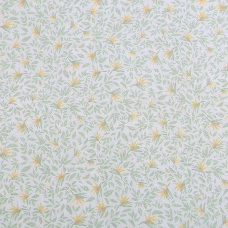 Tommy Bahama Percale Floral Sheet Set, Ala Moana, Queen Sheet Set with 2 Pillowcases