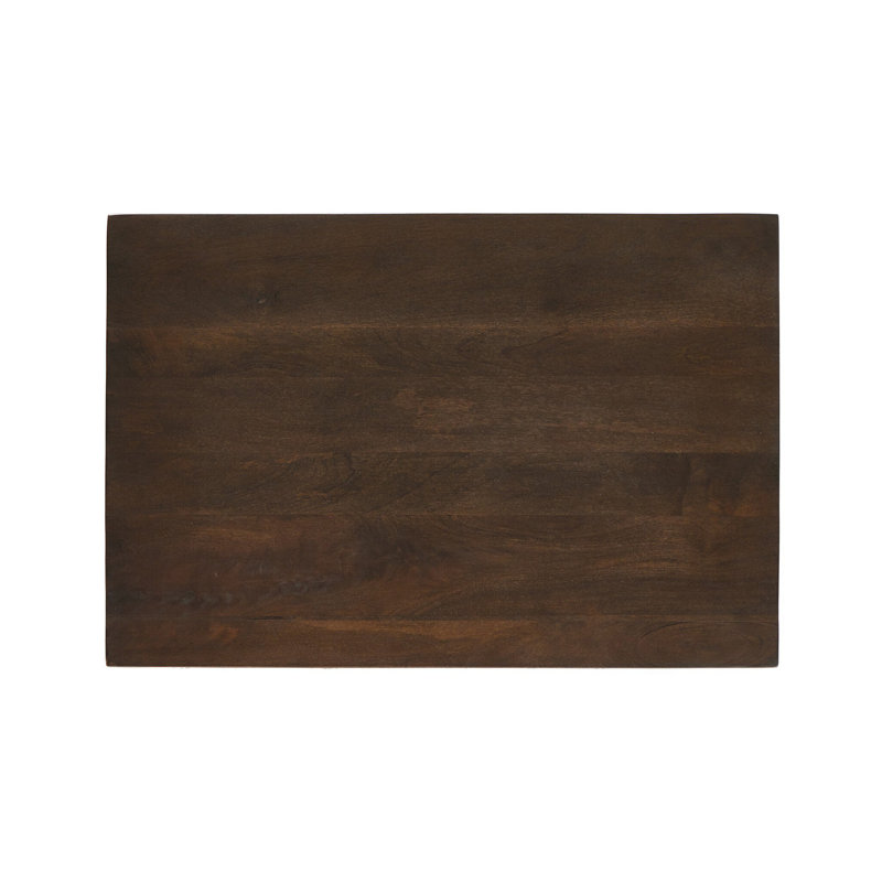 Freddie 2 - Drawer Solid Wood Nightstand, Brown