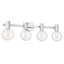  Éclairage pour meuble-lavabo de salle de bain 3 lumières Wright en chrome-86792468