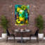 Menthe rafraîchissante Mojito, art moderne abstrait coloré-129150914