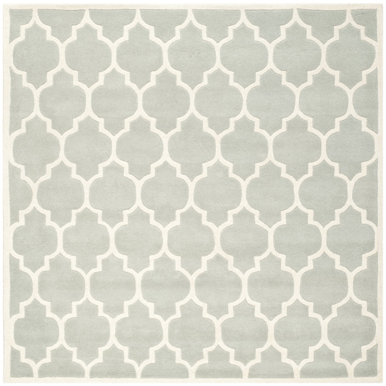 Carolene Hand Tufted Wool Geometric Rug