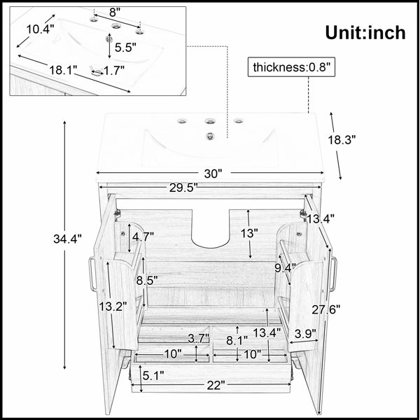 Dimensions du produit