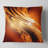 Golden Abstract Fractal Design - Abstract Printed Pillow-29892466-29892469