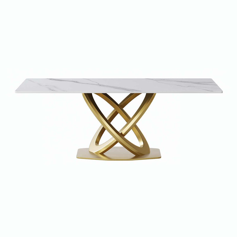 Ruoxi rectangulaire, Blanc, L 78,74 po x l 31,49 po