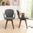 Karem 19.3'' H Linen Upholstered Armchair-721087736