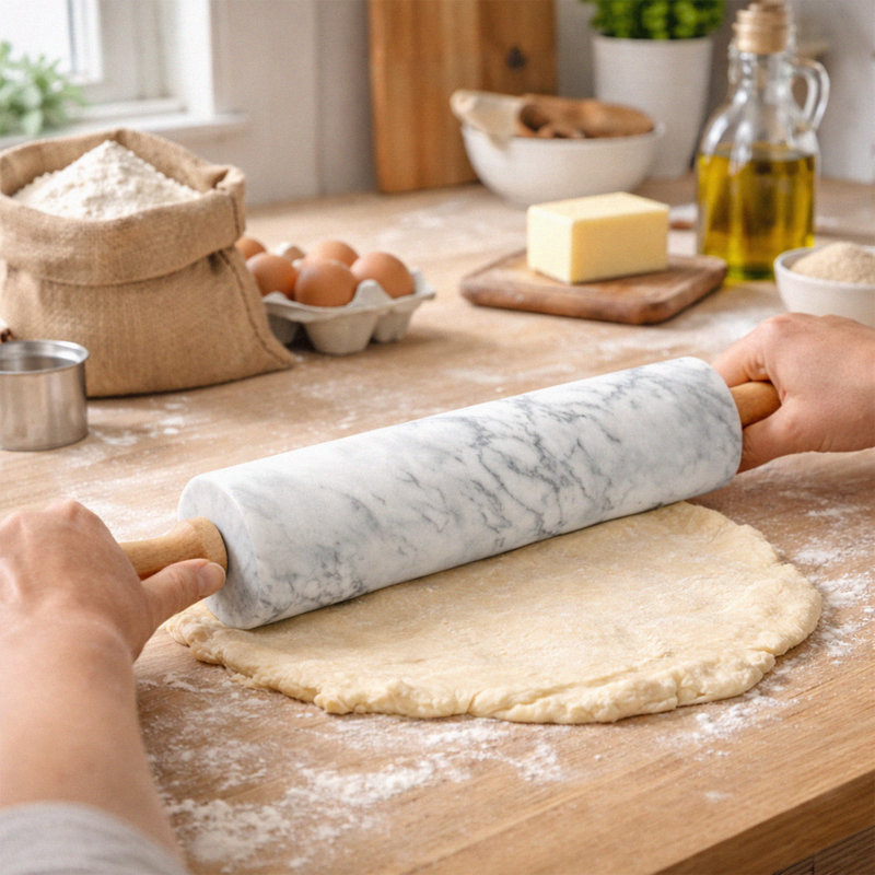 Silk Route Spice Company Marble Rolling Pin
