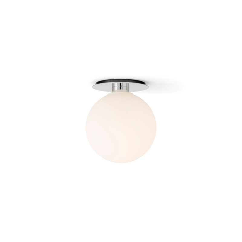 TR Bulb 1 - Light Armed Sconce, Polished Steel