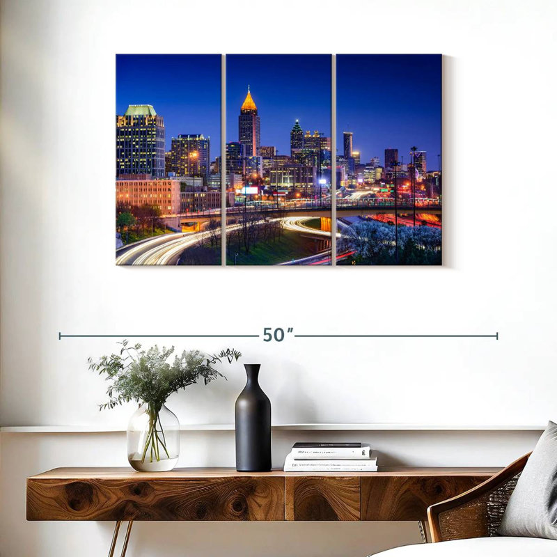 Rorry Atlanta Afterlight, 24" H x 38" W
