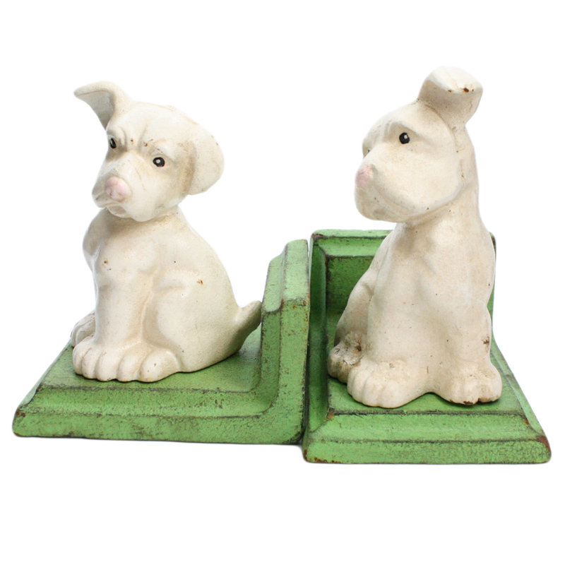 Metal Bookends Pair