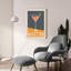  «Cocktail Poster 1» par Danhui Nai, art mural en verre acrylique, 24 po x 36 po