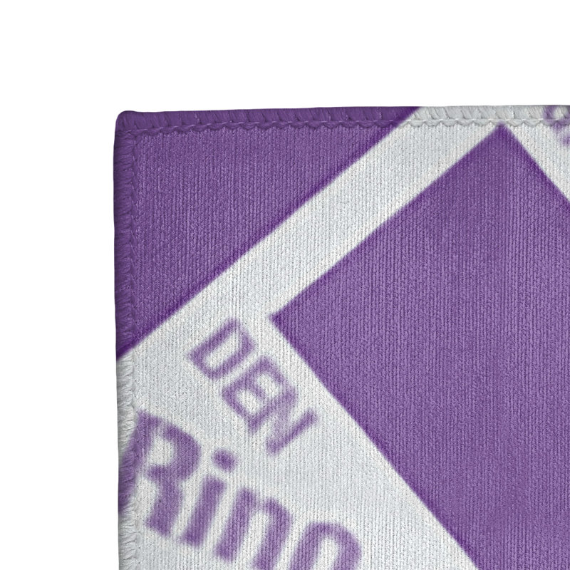 Tapis de zone mauve poils longs à tissage plat, Rectangle 2 pi x 3 pi