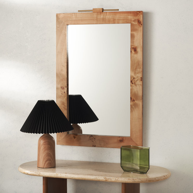 Anthea naturel / miroir naturel clair