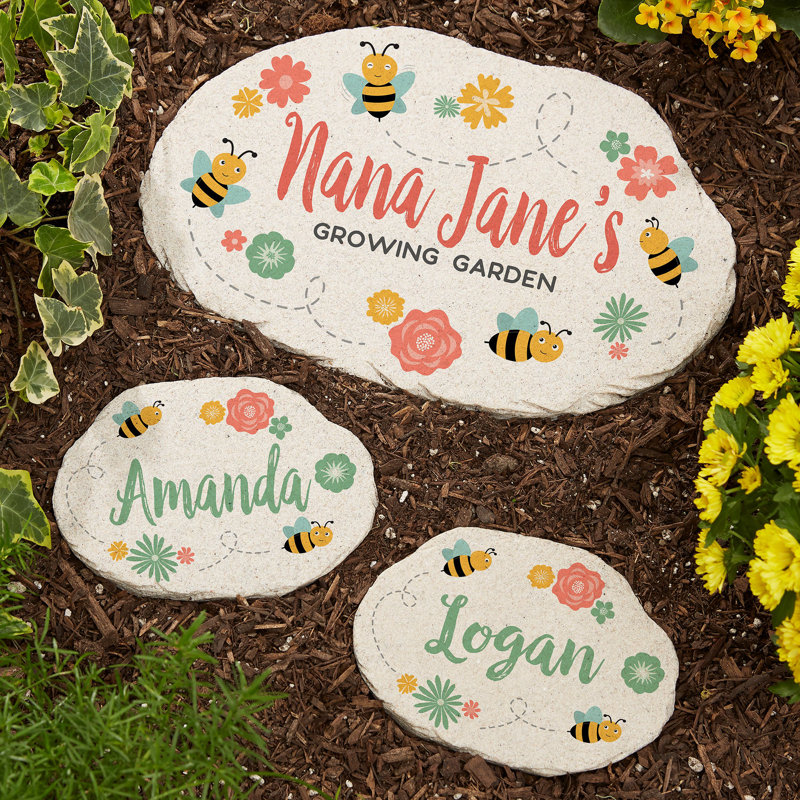 Polyresin Garden Stone, Yes