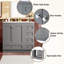 Meuble-lavabo sur pieds 36 po style Shaker-1664680962