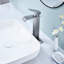 Robinet de lavabo de salle de bain à poignée simple avec bonde escamotable Waterfall-118543444