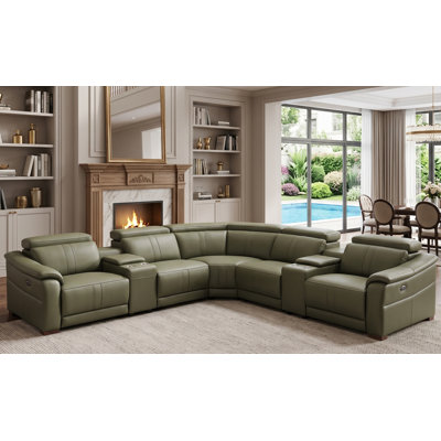 Berkhamsted Leather Recliner Theater Set