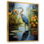 Décoration murale Lason Heron Silent Waters Pointillism I - Heron-1352194234-1352194225