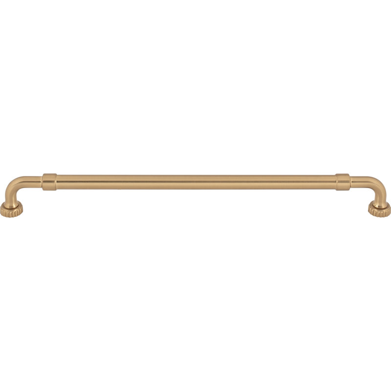 Holden Bar Pull, Honey Bronze, 12" Center To Center