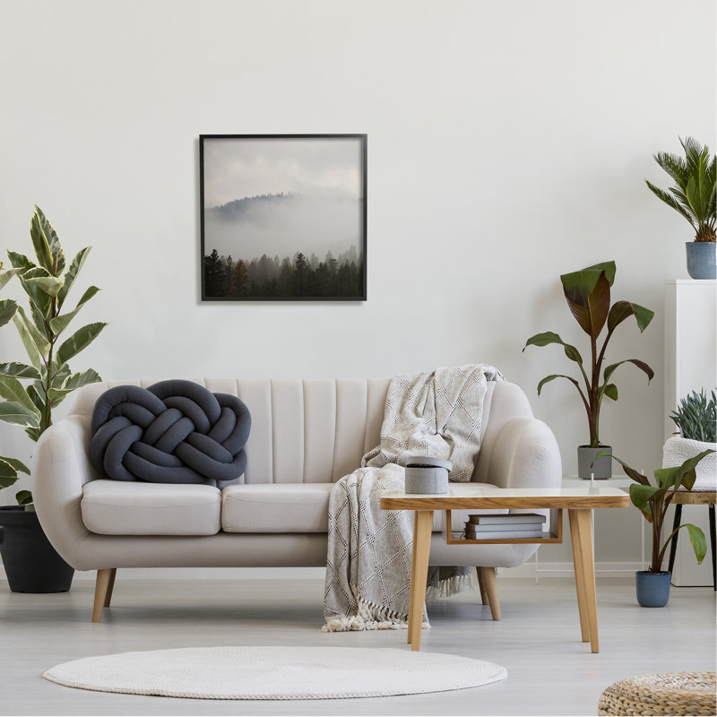 «Floater Frame», reproduction de photo sur bois, H 24 po x l 24 po x P 1,5 po, Giclée encadrée noir minuit