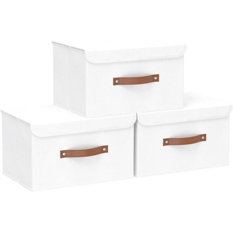 Brayden Studio Bin, White
