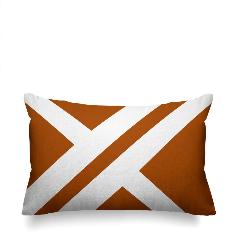 Coussin intérieur / extérieur Timber, Orange brûlé