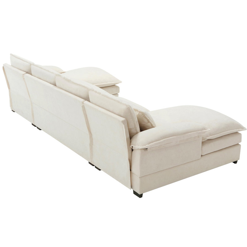 U Shaped Modular Sectional Sofa Couch