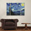 Ensemble de 3 panneaux d'art Vincent Van Gogh «Starry Night»-1141572331