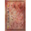 Pink-Beige Themed Ethnic Tree and Human Patterned Creative Modern Decorative Rug-106669829