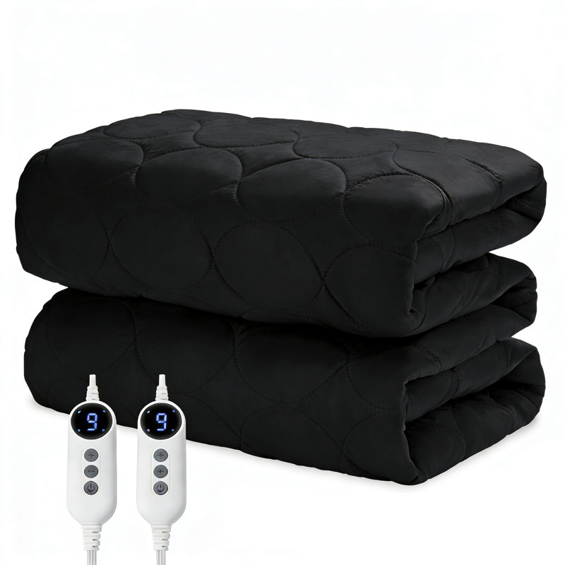 Protège-matelas électrique Lindy, Grand, Noir