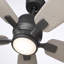 Ventilateur de plafond à DEL standard avec commande murale et ensemble d'éclairage inclus-2093242800