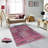 Premium Woven Carpet, 5.2 x 7.5 ft, 100% Polyester, Antibacterial, Non-Slip Underside, 0.3 in Pile Height | Machine Washable, 3D Digital Print | Perfect for Living Room, Bedroom & Office Décor-972167282