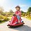 AIYAPLAY Kids Bumper Car 360° Rotation Spin Steering Wheel Control