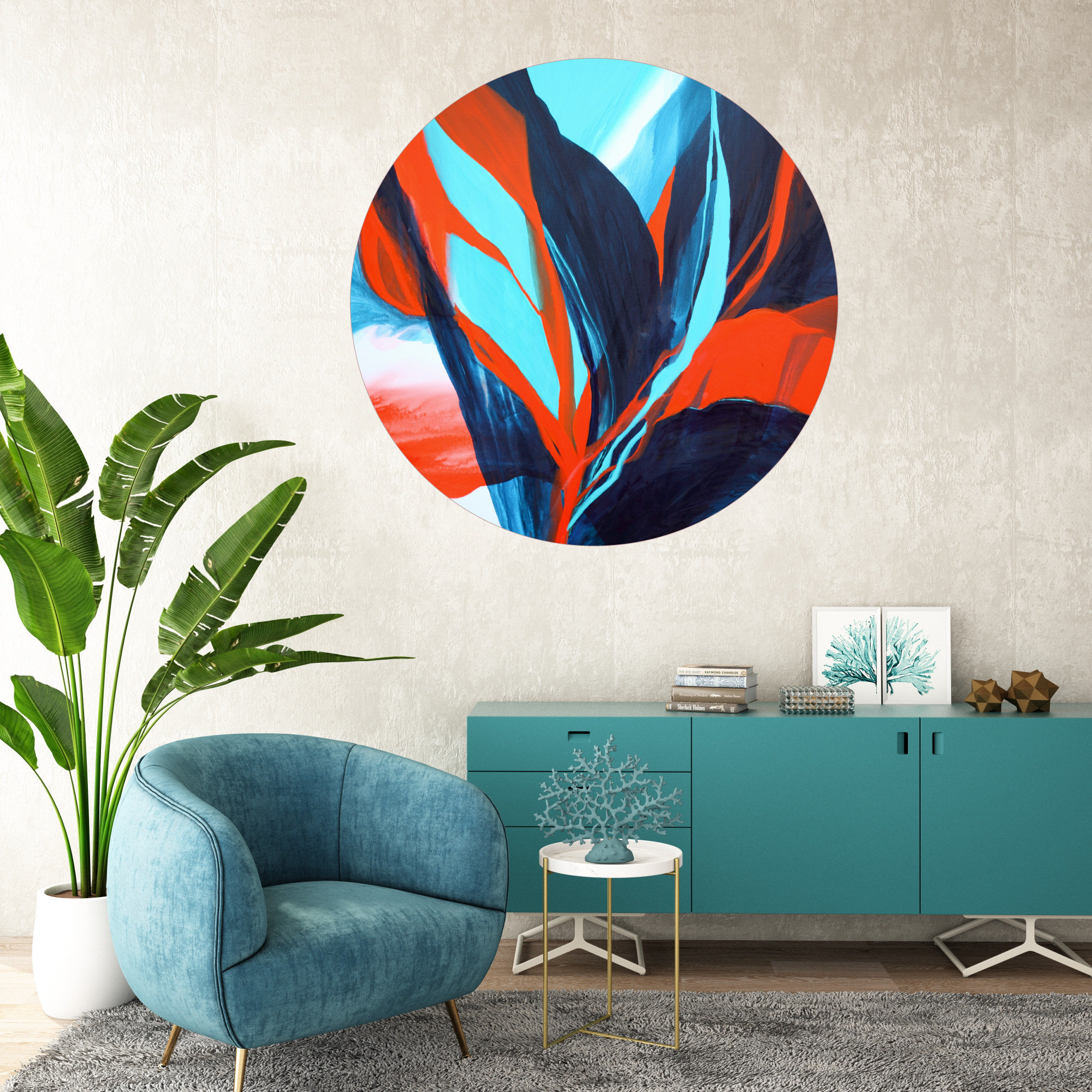 Orren Ellis Bird of Paradise Wall Decal Wayfair