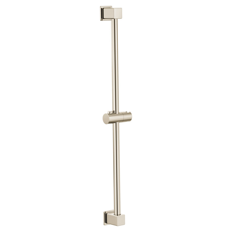 Square Slidebar, Polished Nickel