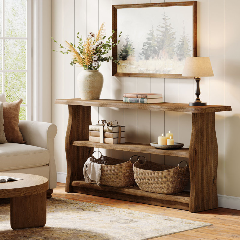 62.99cm Solid Wood Console Table