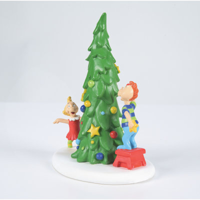 Figurine arbre de Noël Dr. Seuss the Grinch Grinch Village Who-Ville