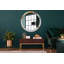 Huldar Glass Flat Wall Mirror