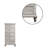 Solid Wood 35'' W 5 - Drawer Dresser