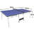 Mid-Size Table Tennis Table Foldable & Portable Ping Pong Table Set for Indoor Games with Net